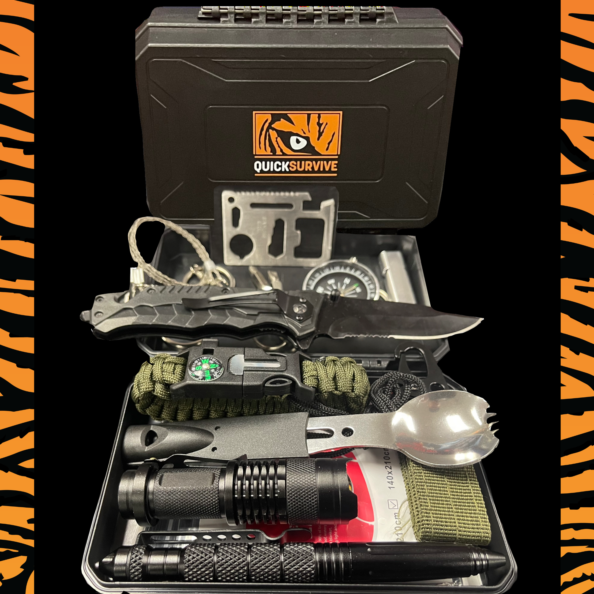 QuickSurvive Emergency Survival Kit 