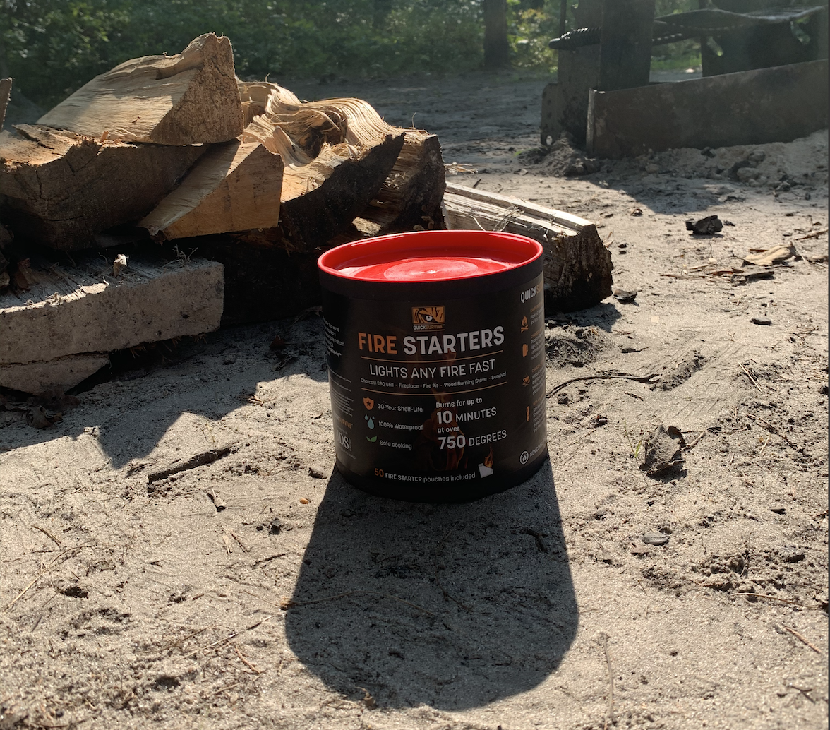 QuickSurvive Fire Starters Top 9 Tips That Will Help You Build the Perfect Fire for Your Campsite - The best Fire Starters for your bugout bag, dooms day shelter or camping bag.
