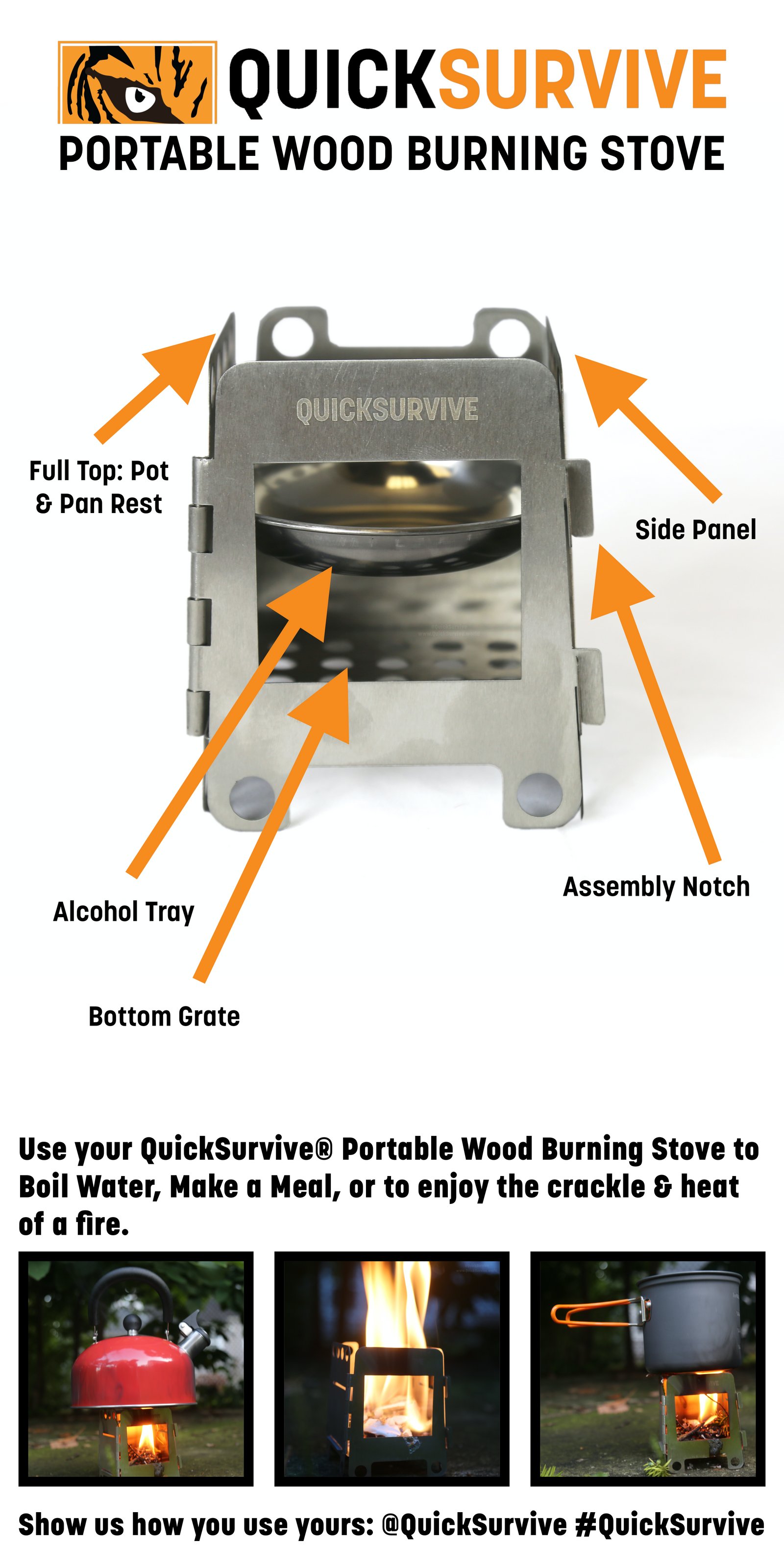 Best portable wood sales stove