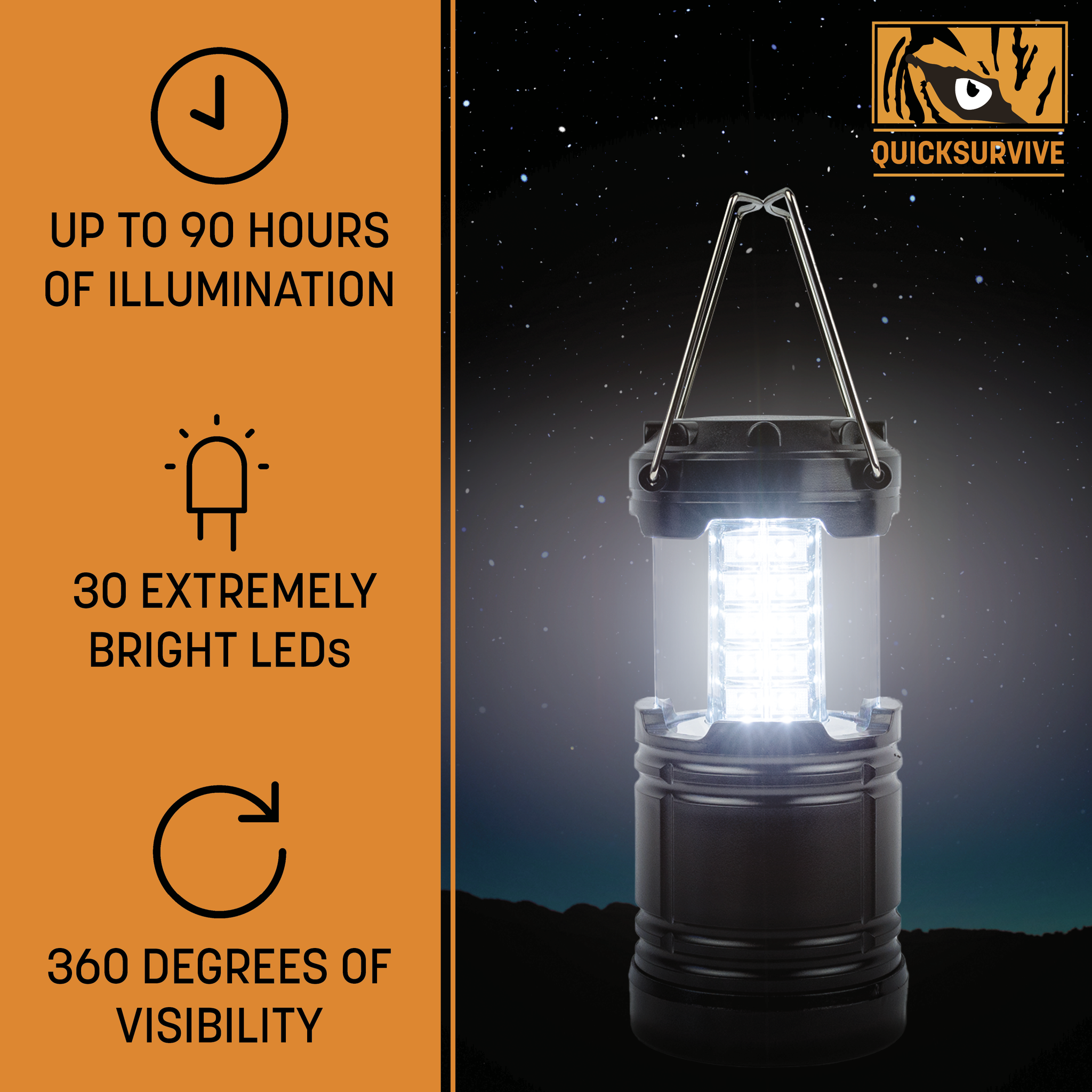 MEETOZ LED Camping Lantern, 2Pcs Portable Lantern, Collapsible Brightness Adjustable LED Light For Power Outages, Home Emergency, Hiking, Hurricane