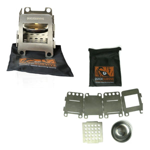 Portable Mini Foldable Wood Burning Survival Stove
